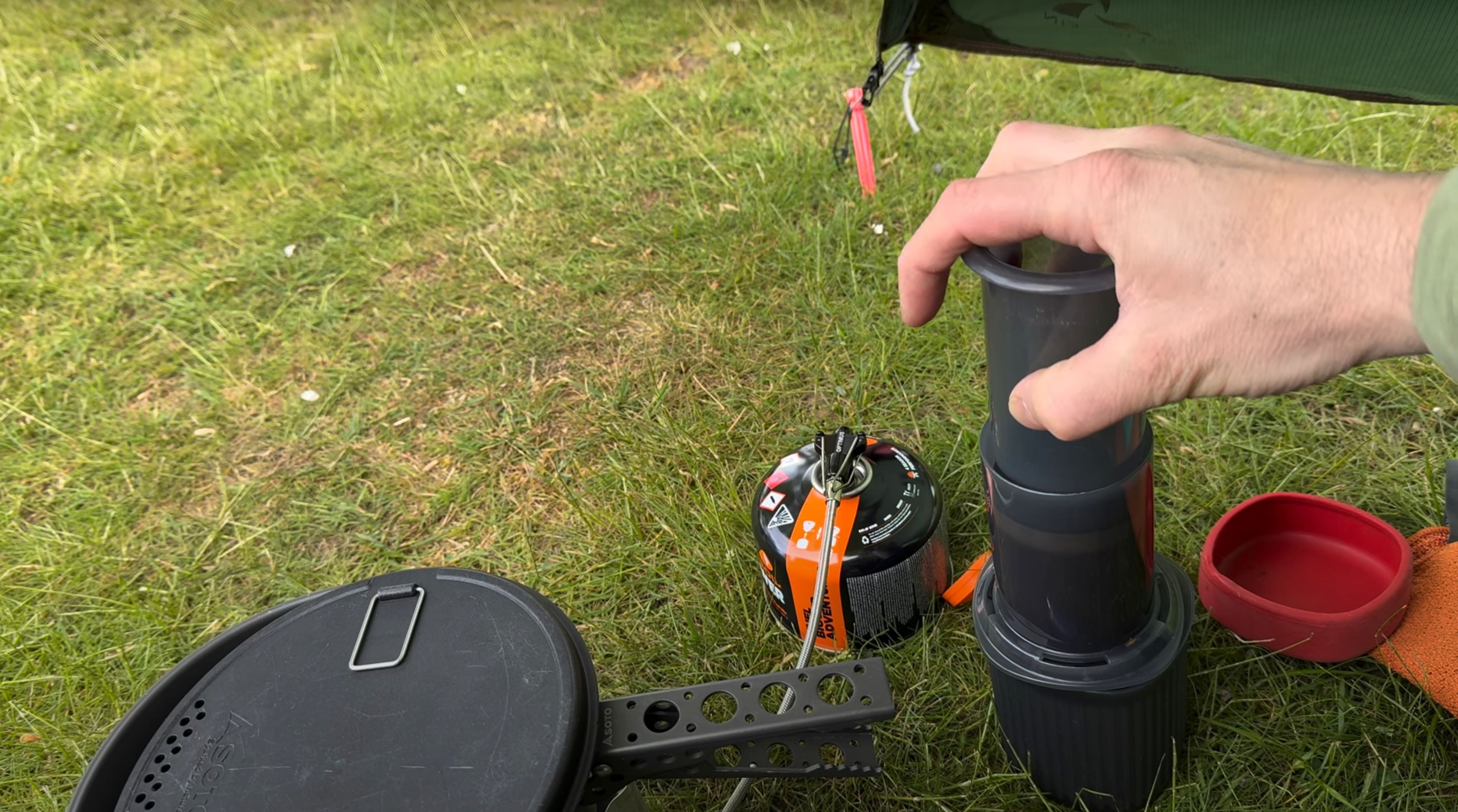 Except for my AeroPress, which I regret sending home every day...